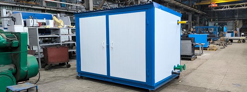 Двойной котел наружного размещения Ирбис НК Котел наружного размещения Ирбис НК на базе котлов «Барс»