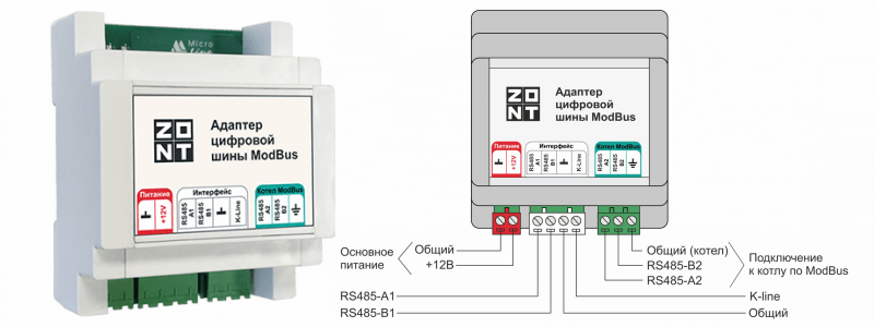 Котлы «Хопер» и «Барс» в экосистеме ZONT Модуль ZONT для котлов завода «Ирбис»